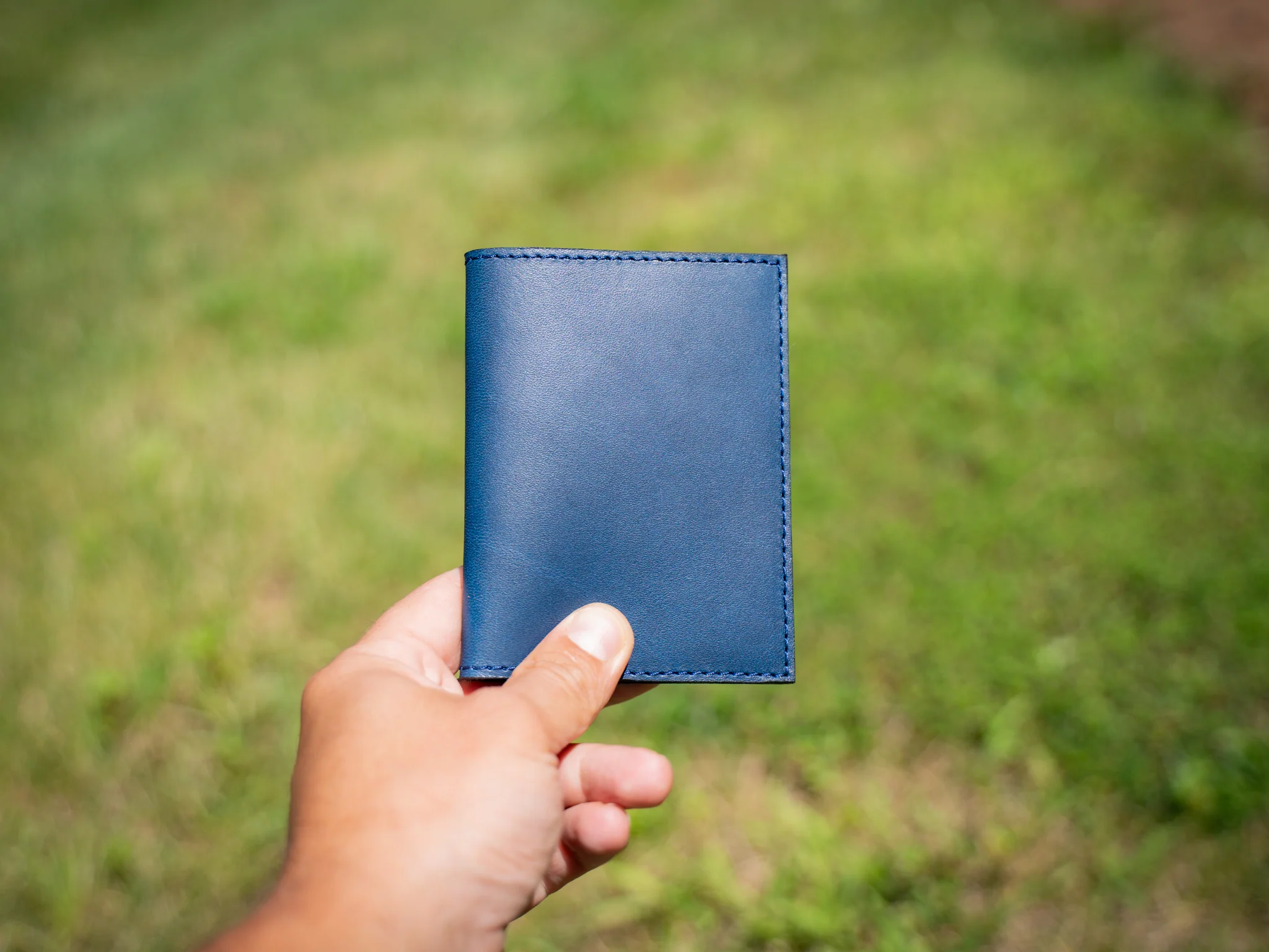 Milwaukee Leather Midori Notebook Cover - Blue - Image 9