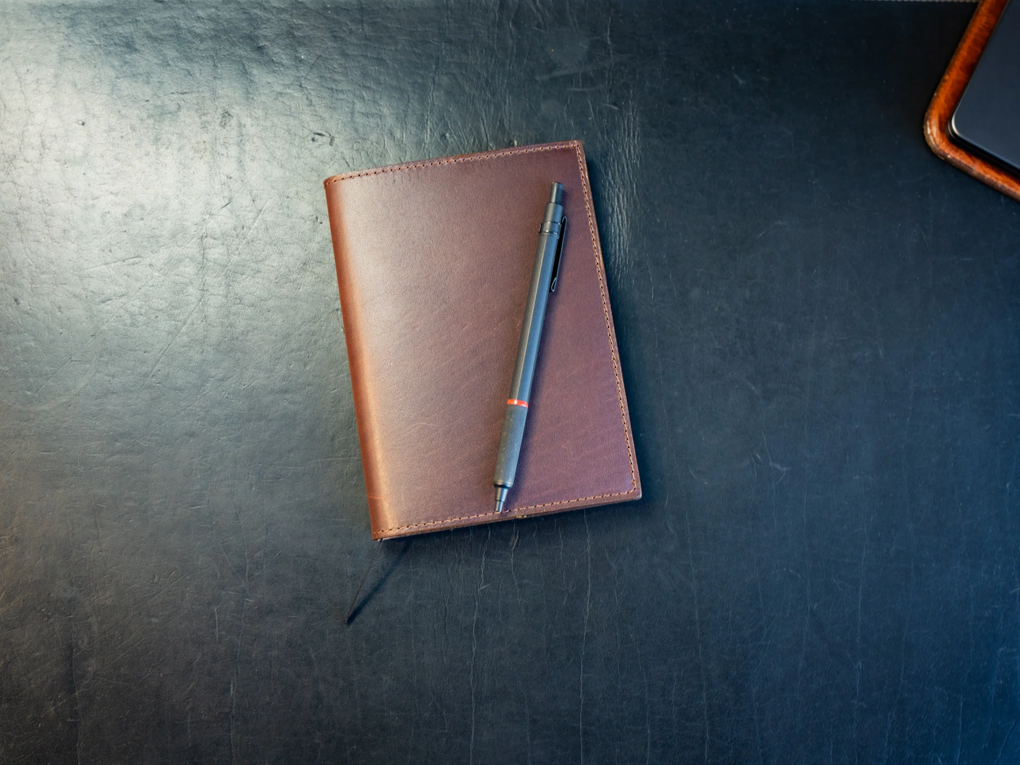 Milwaukee Leather Midori Notebook Cover - Chestnut - Image 9