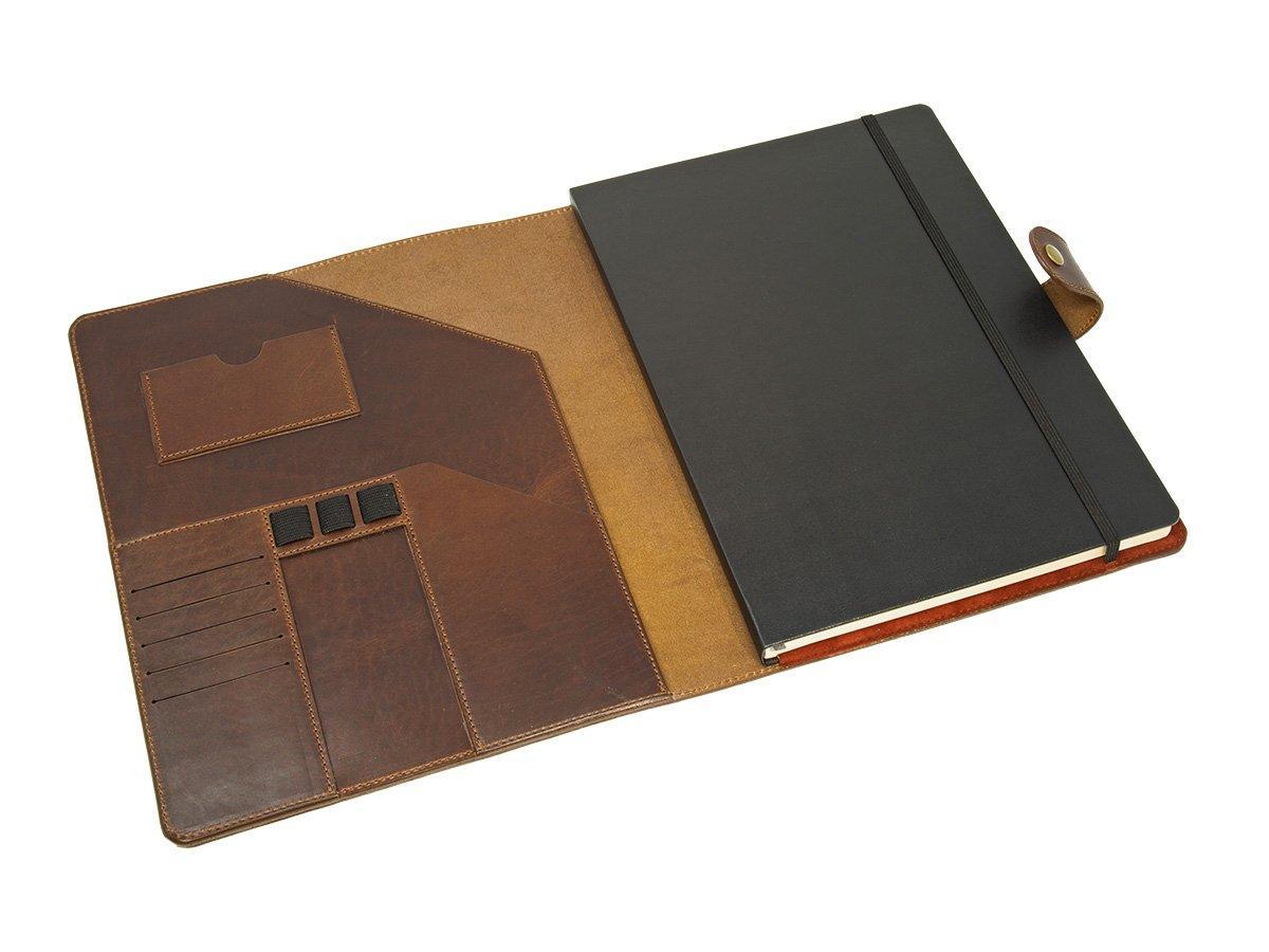 Milwaukee Leather Padfolio Professional - Chestnut - Image 4