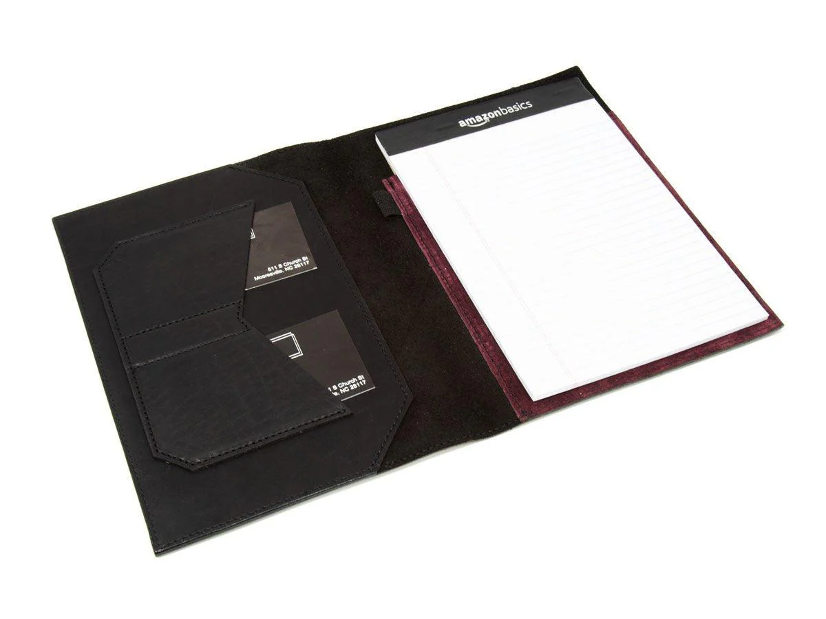 Milwaukee Leather Padfolio Traditional - Black - Image 3