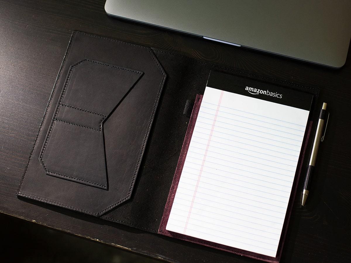Milwaukee Leather Padfolio Traditional - Black - Image 4