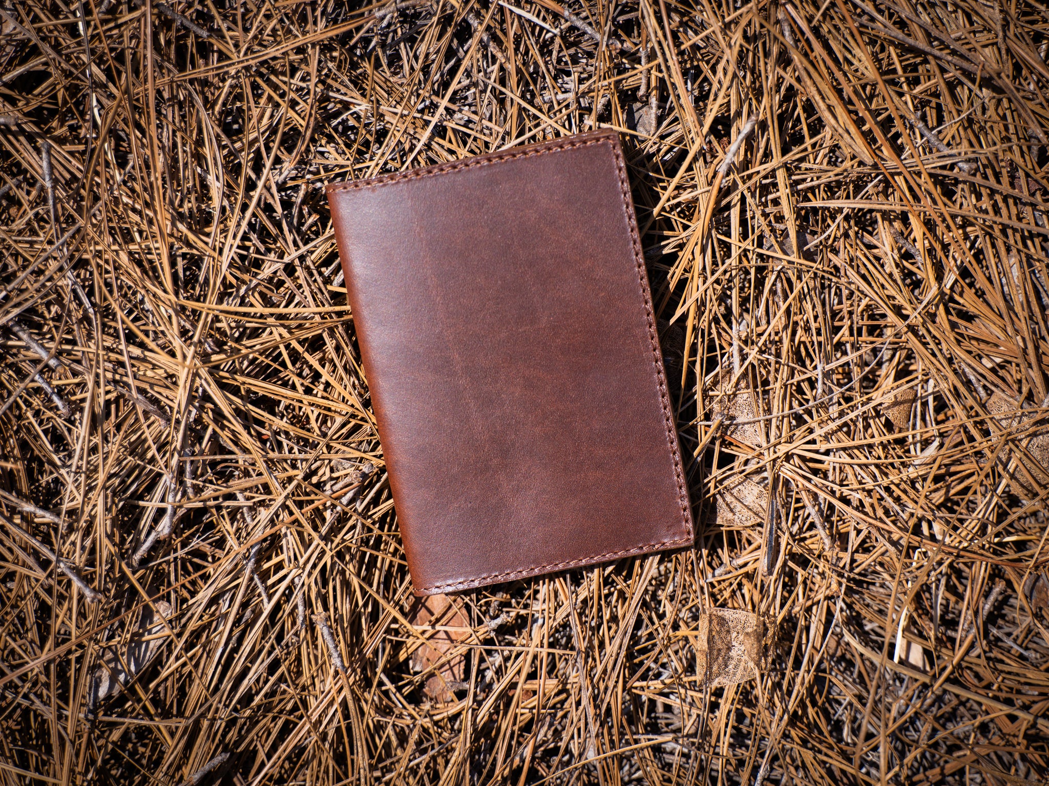 Milwaukee Leather Passport Cover - Chestnut - Image 4